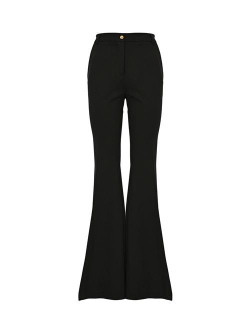 Pantaloni flare-fit Pasta in punto stoffa di viscosa PINKO | 105705 A24CZ99